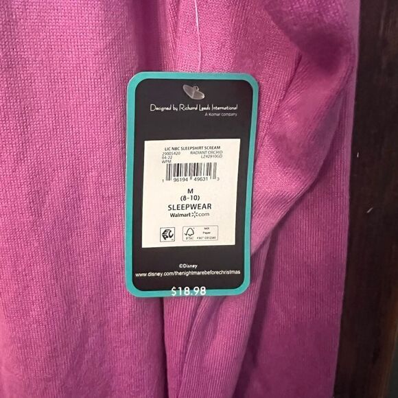 NWT Scream Queen Nightmare Before Christmas women’s nightgown. Size M. - Picture 2 of 5